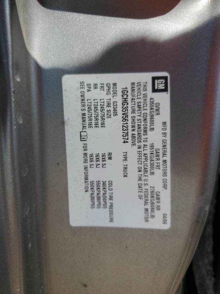 2006 CHEVROLET Express 3500
