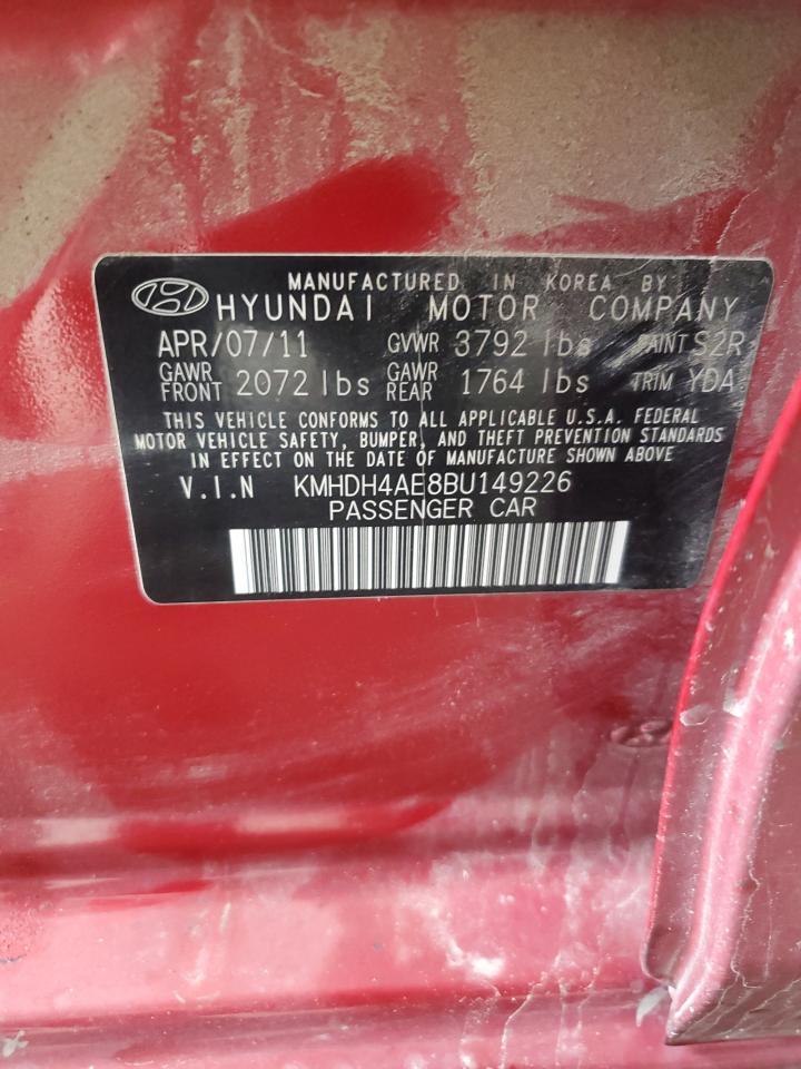 2011 HYUNDAI ELANTRA