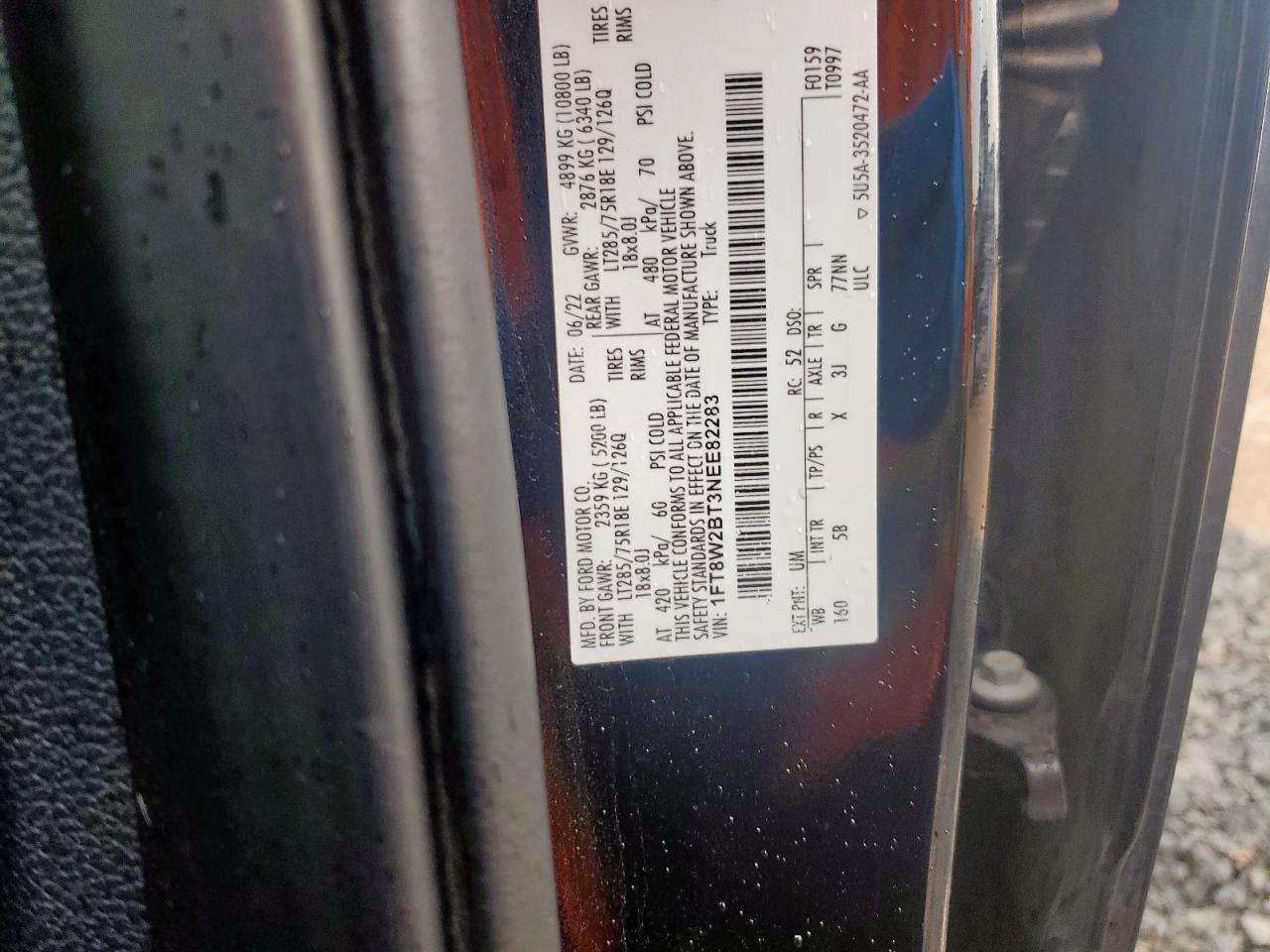 2022 FORD F-250