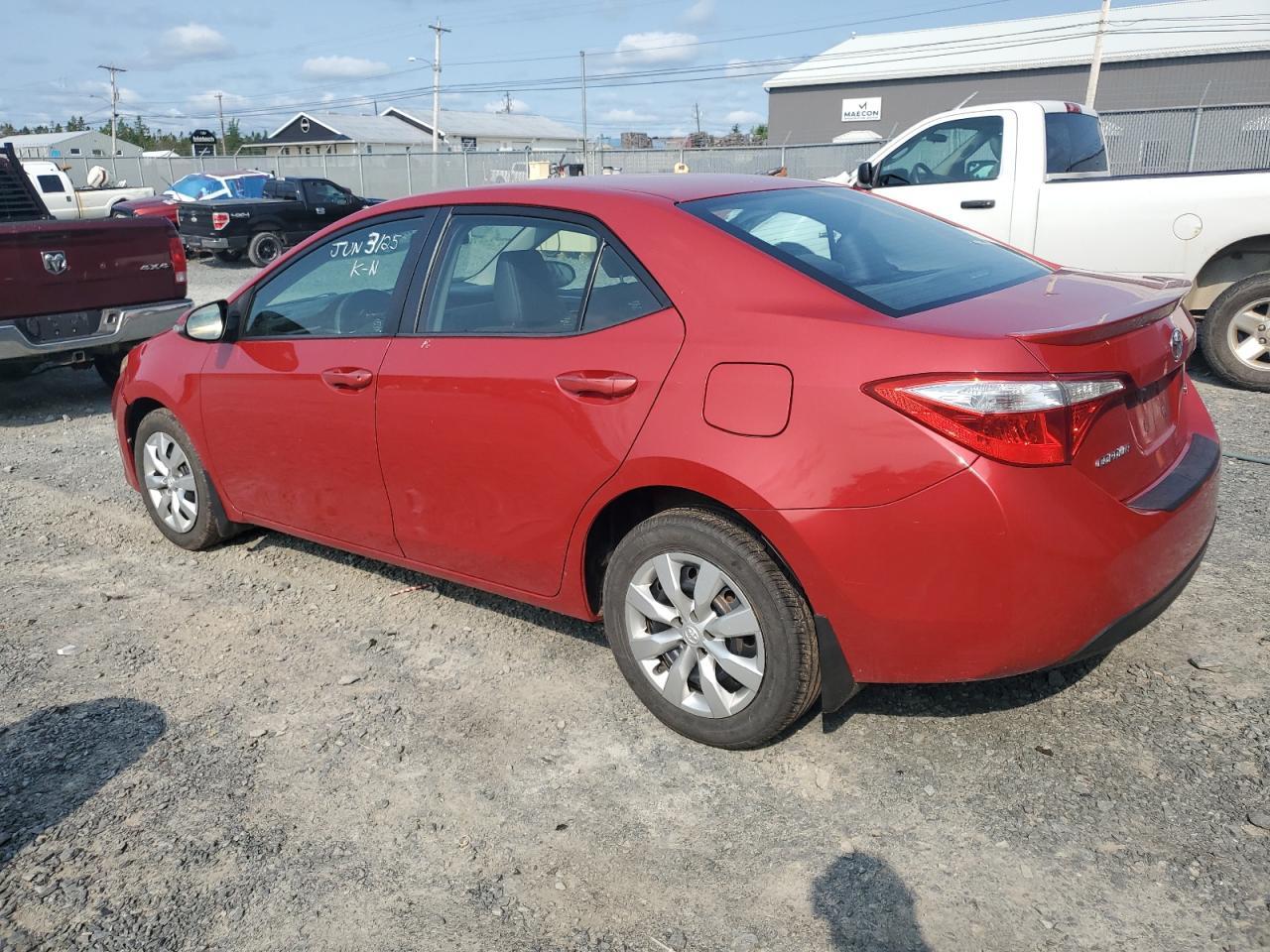 2014 TOYOTA COROLLA