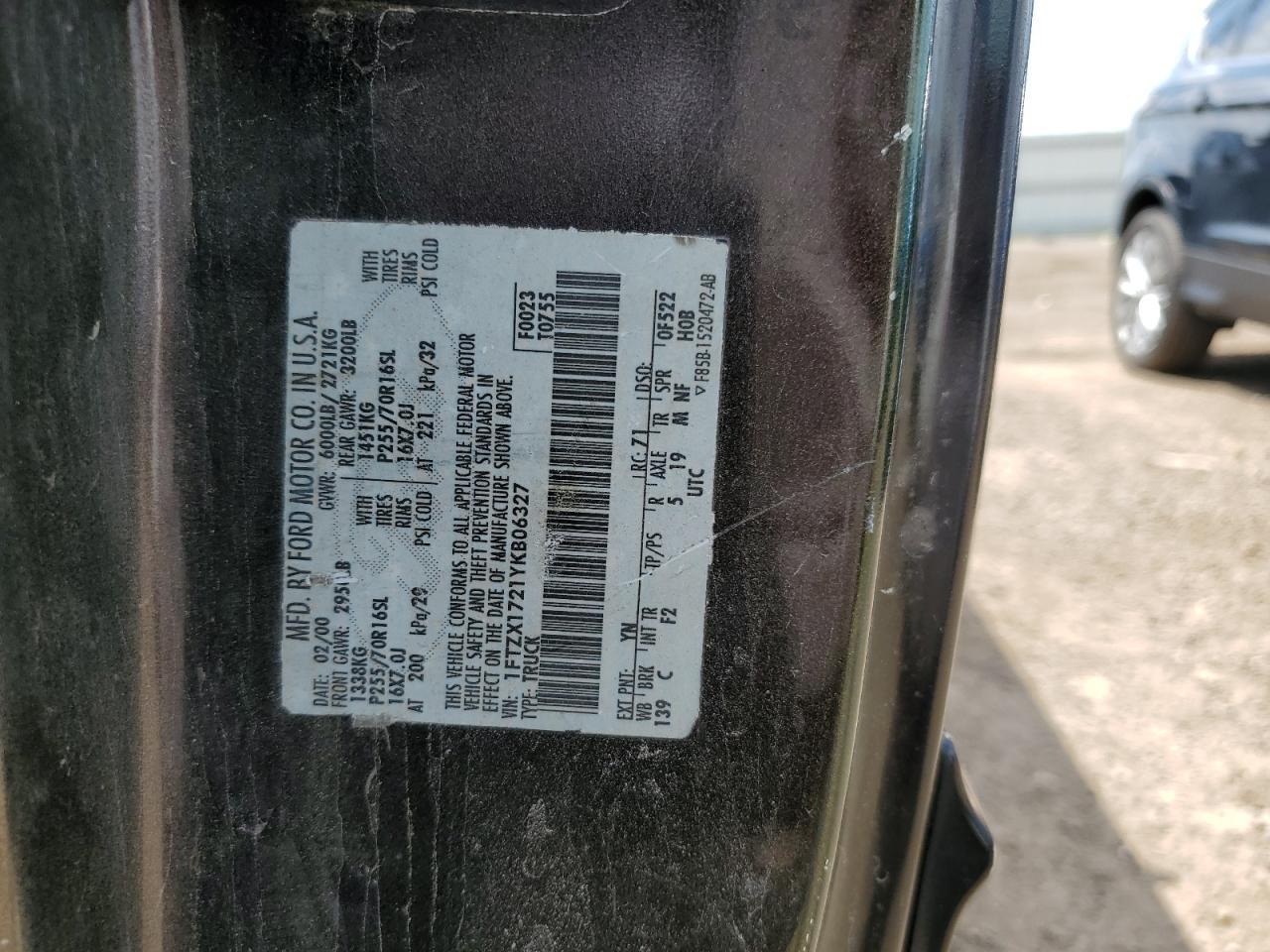 2001 FORD F-150