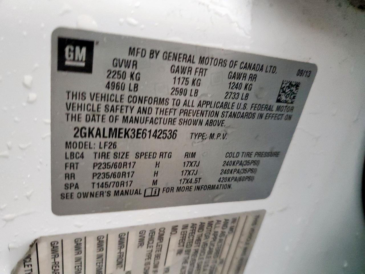 2014 GMC Terrain