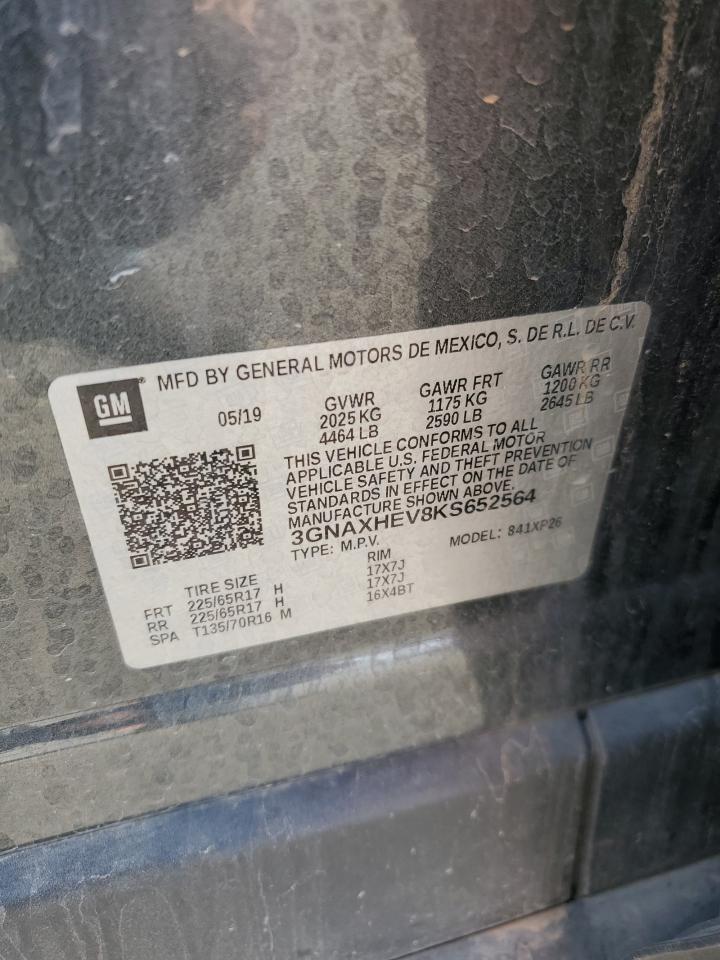 2019 CHEVROLET EQUINOX