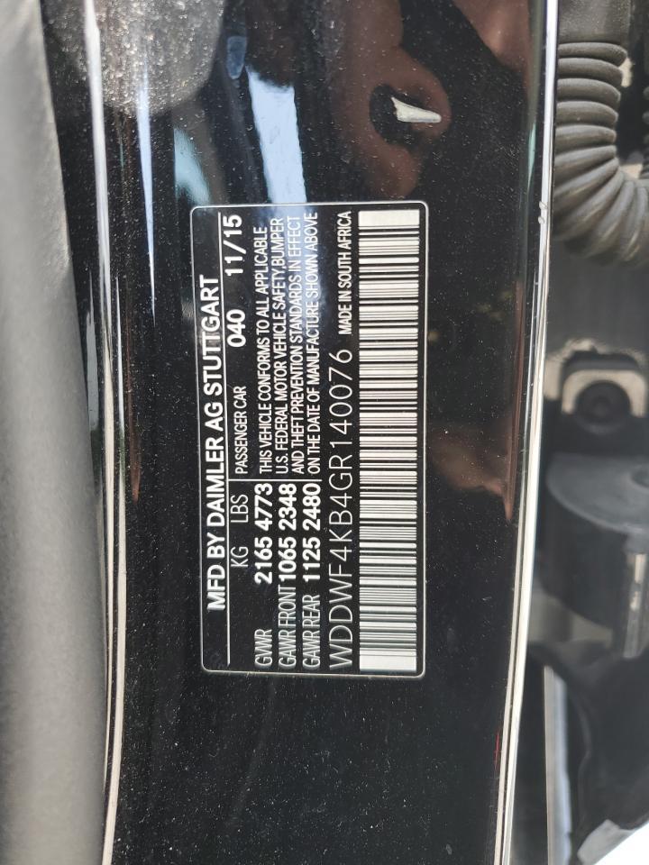 2016 MERCEDES-BENZ C-CLASS