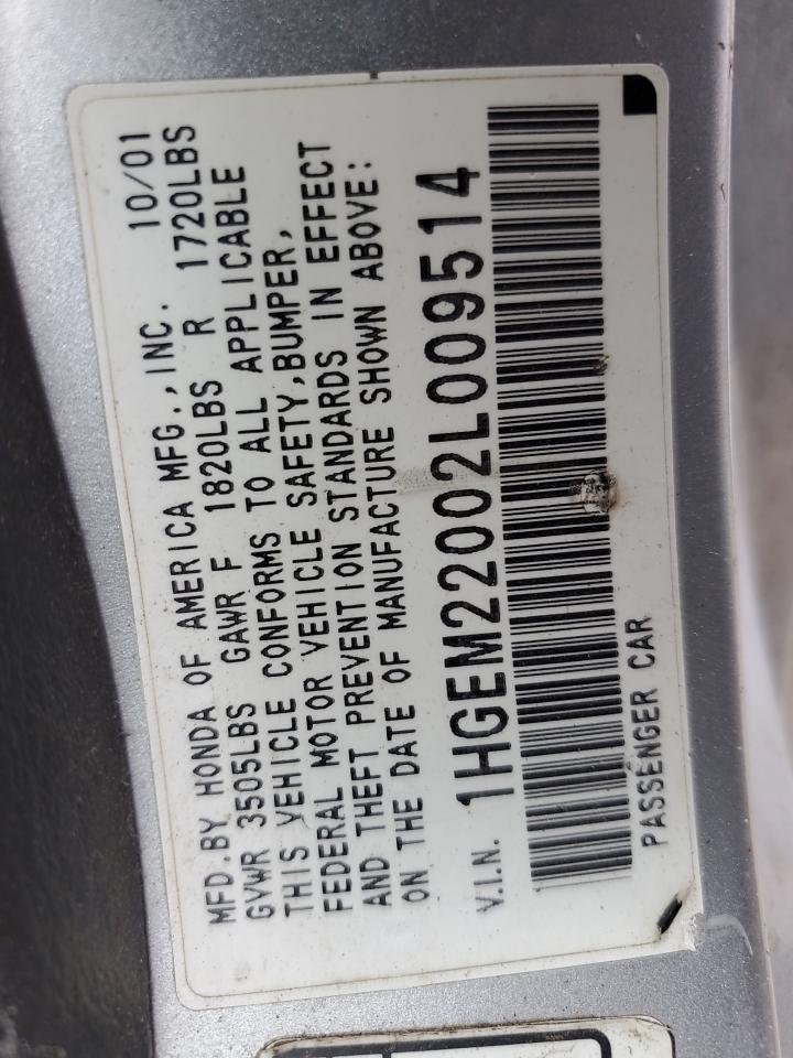 2002 HONDA CIVIC