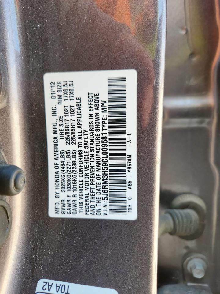 2012 HONDA CR-V