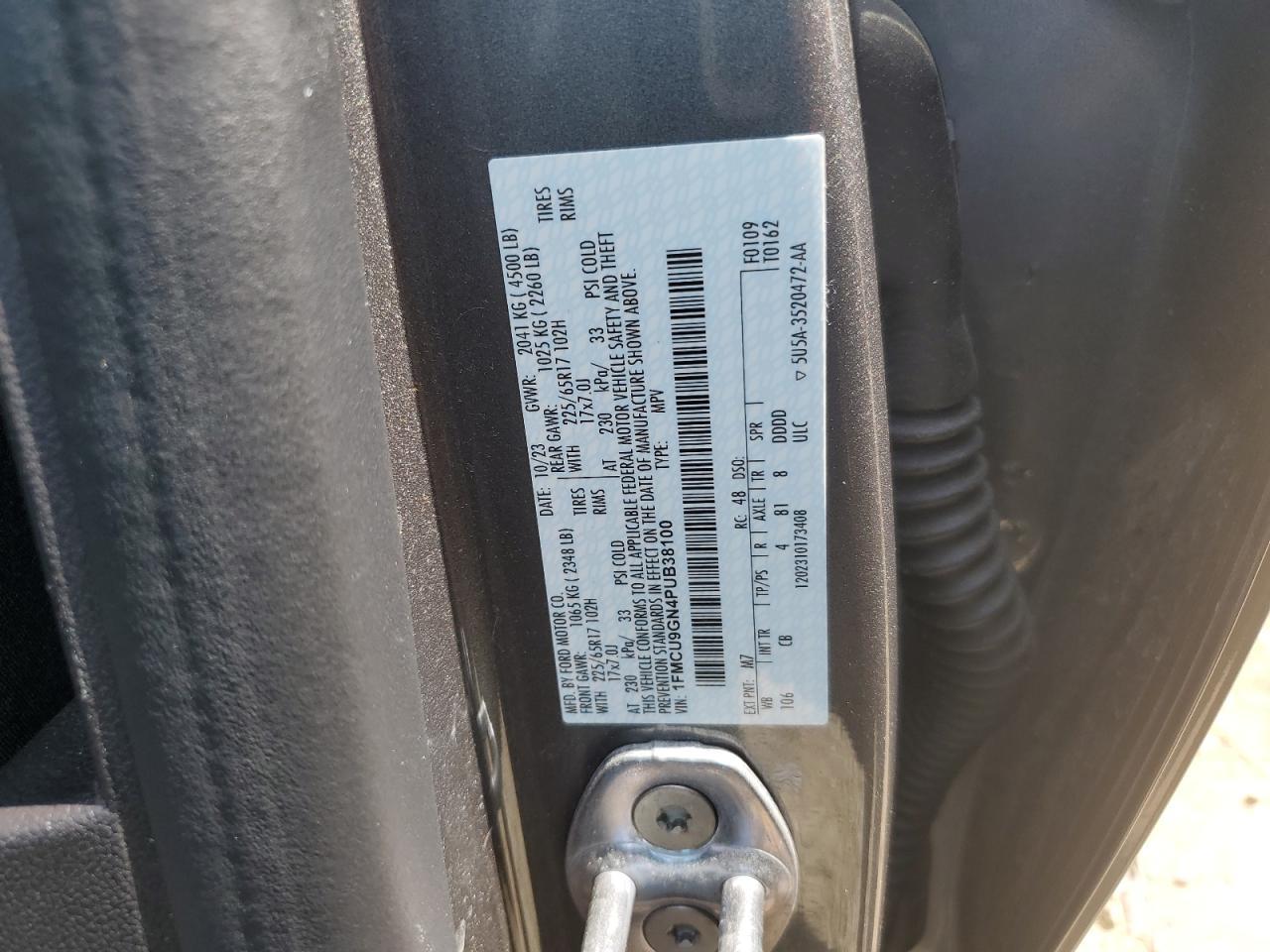2023 FORD ESCAPE