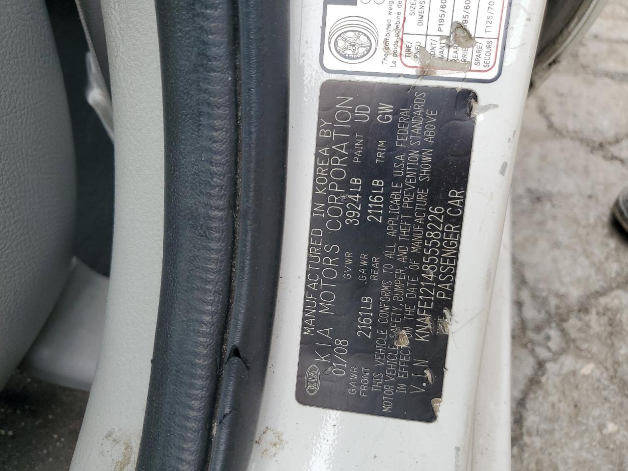 2008 KIA Spectra