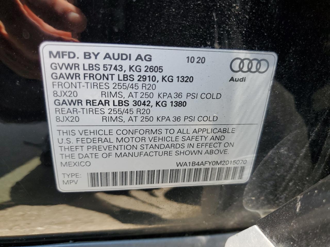 2021 AUDI SQ5