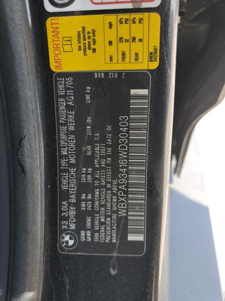 2006 BMW X3