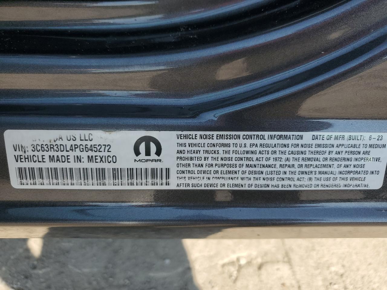 2023 RAM 3500