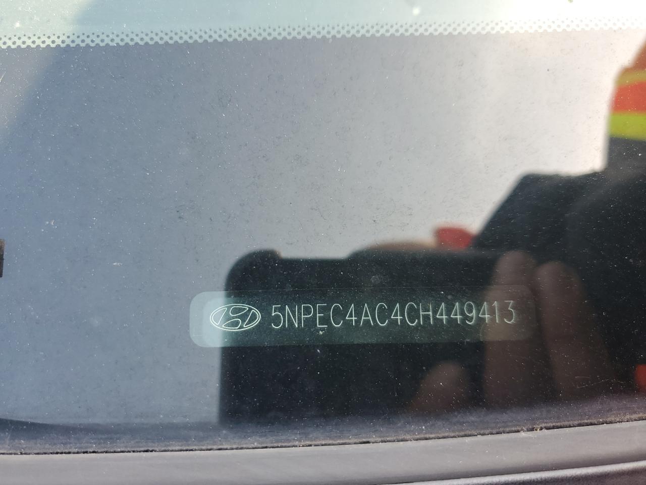 2012 HYUNDAI SONATA