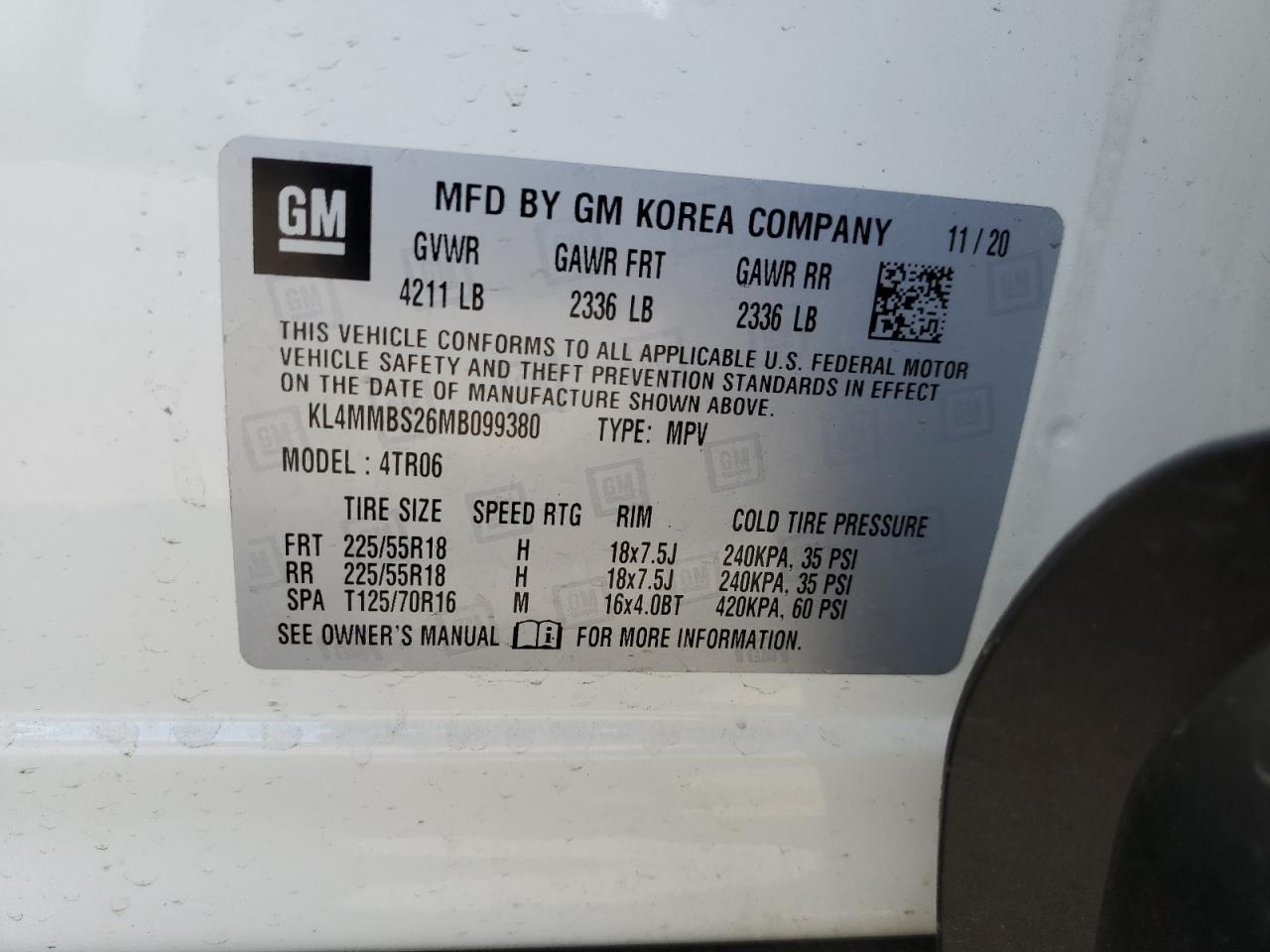 2021 BUICK ENCORE