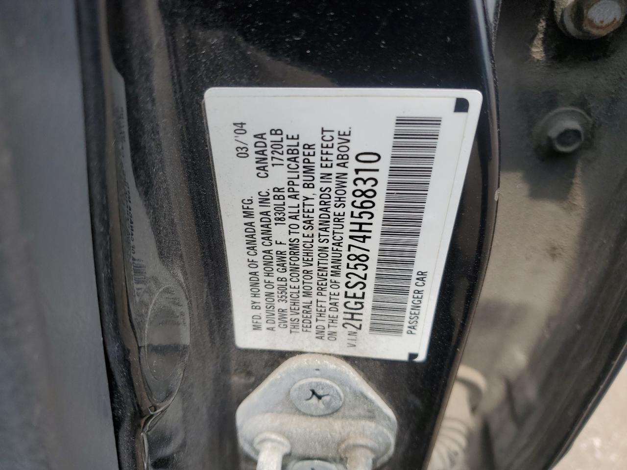 2004 HONDA CIVIC