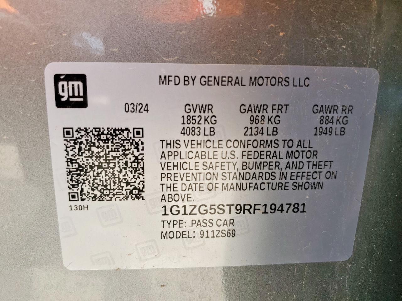 2024 CHEVROLET MALIBU