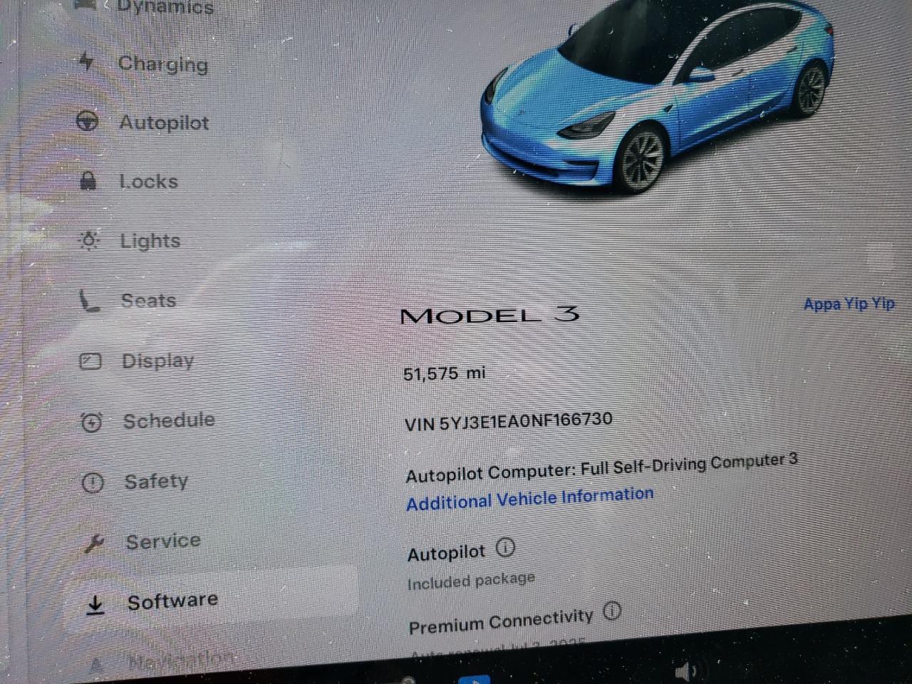 2022 TESLA MODEL 3