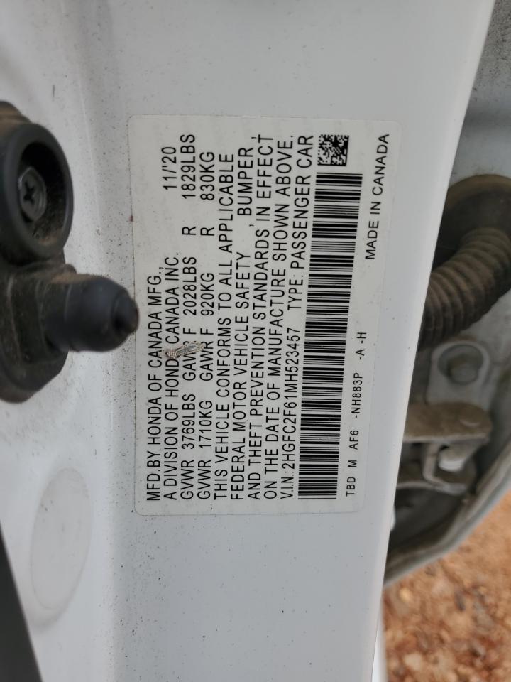 2021 HONDA CIVIC
