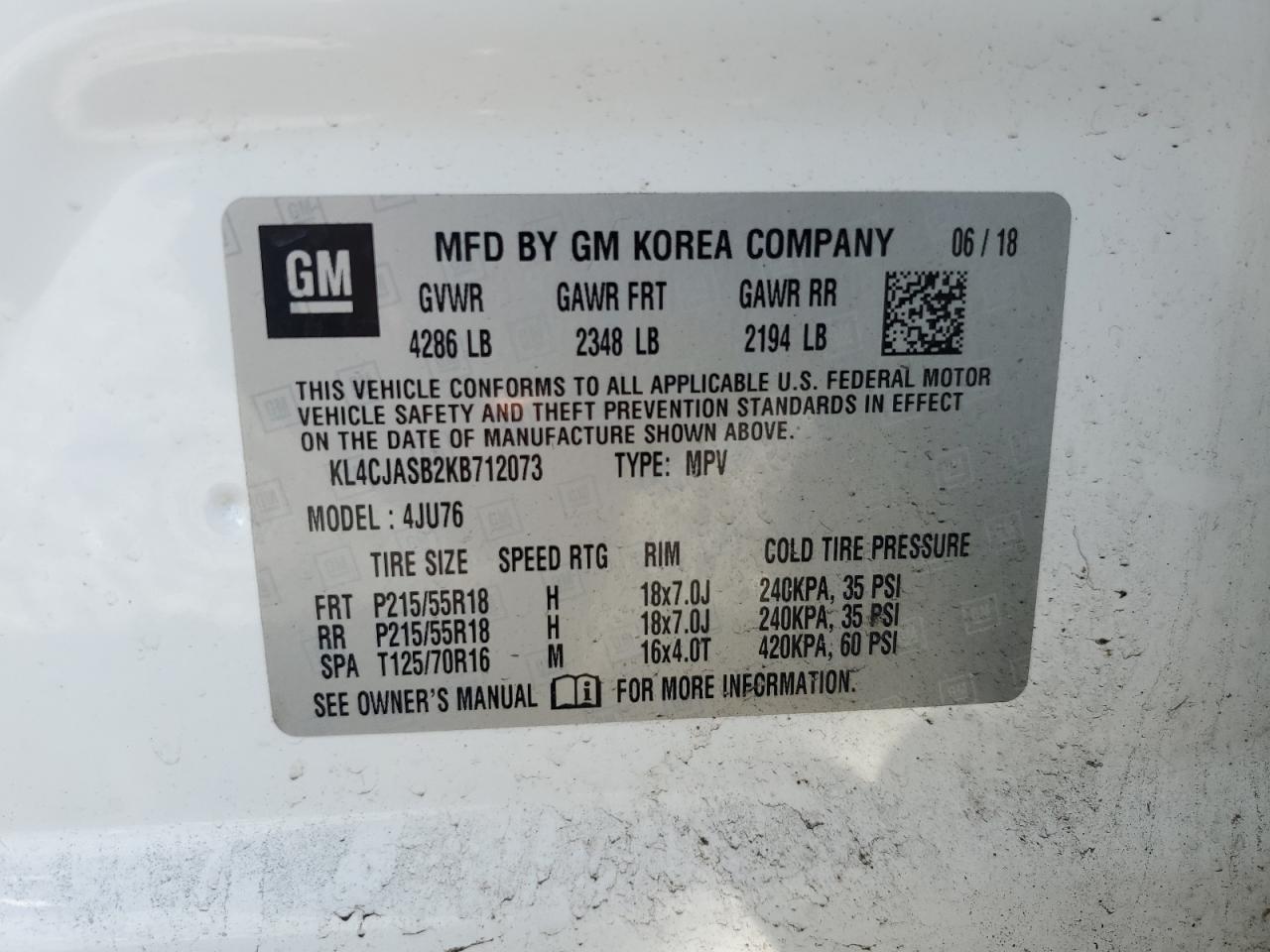2019 BUICK ENCORE