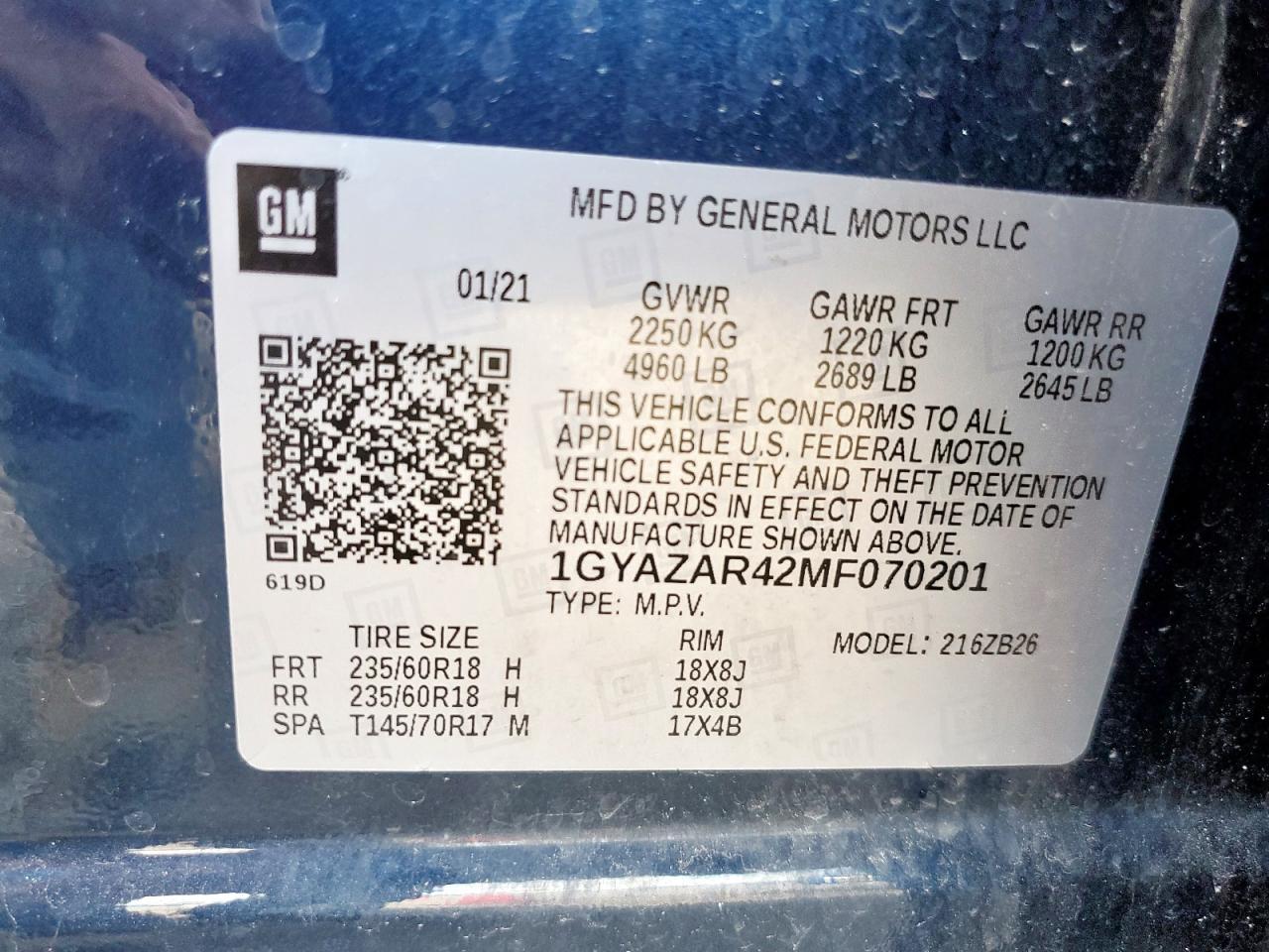 2021 CADILLAC XT4