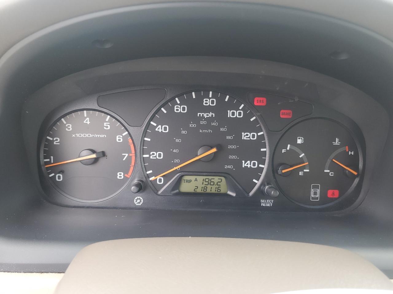 2001 HONDA ACCORD