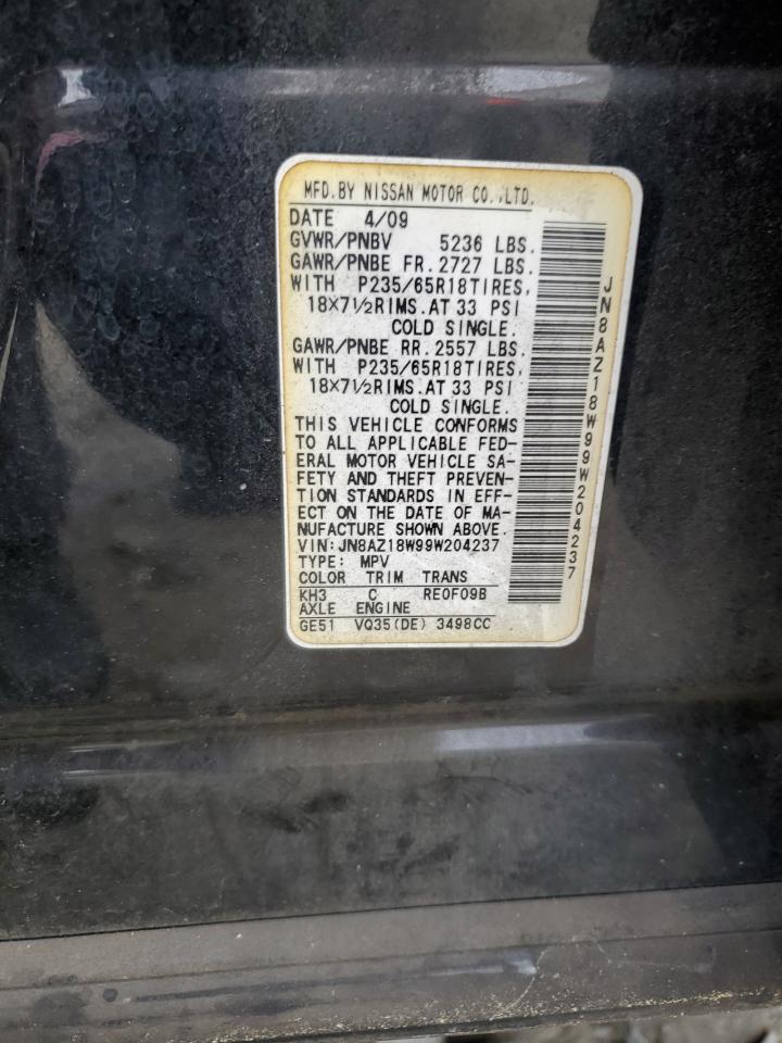 2009 NISSAN MURANO