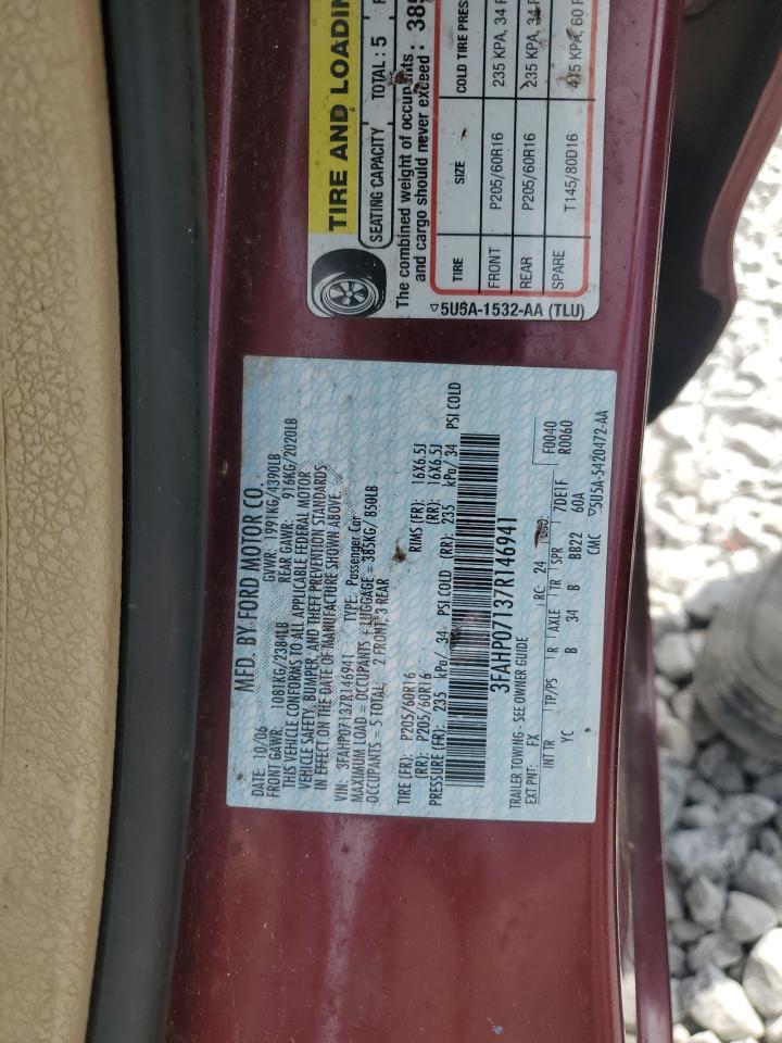 2007 FORD FUSION