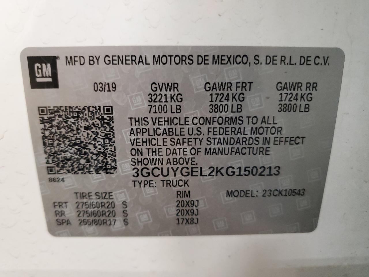 2019 CHEVROLET Silverado