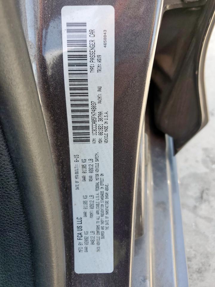 2015 CHRYSLER 200