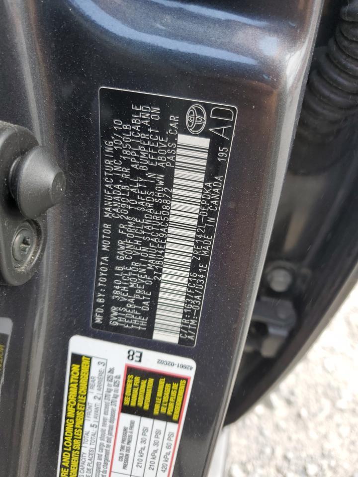 2010 TOYOTA COROLLA