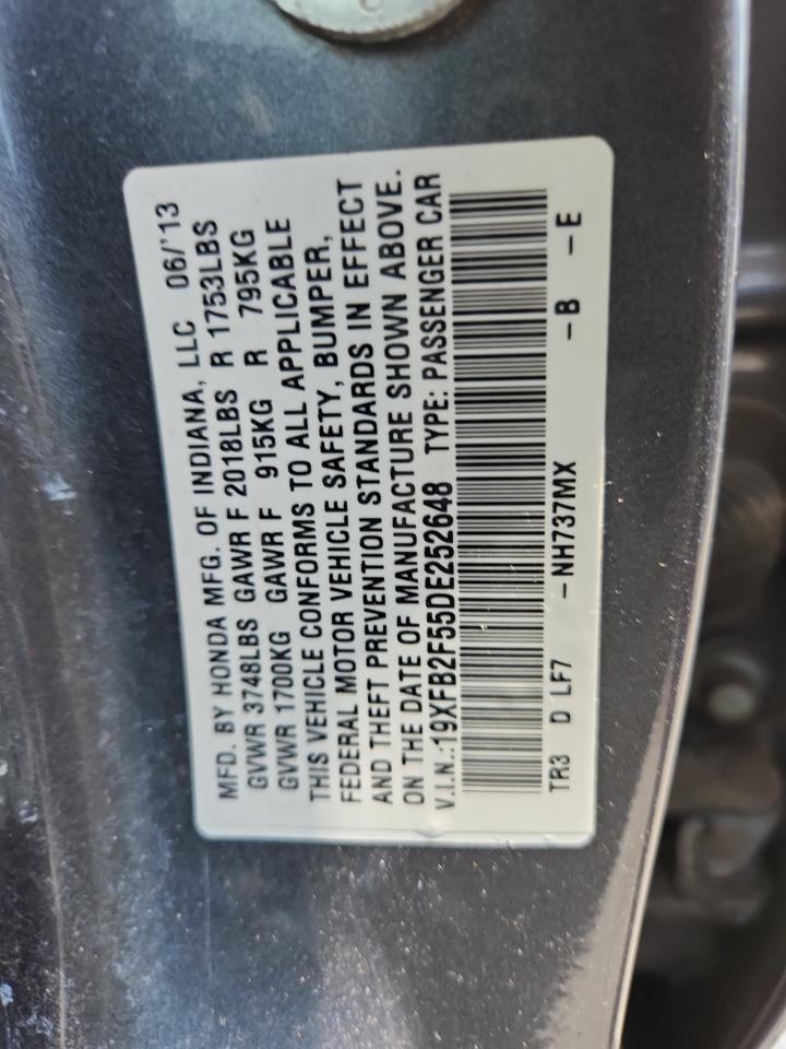 2013 HONDA CIVIC