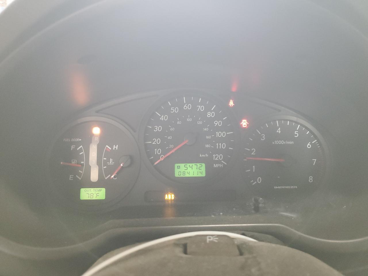 2007 SUBARU IMPREZA