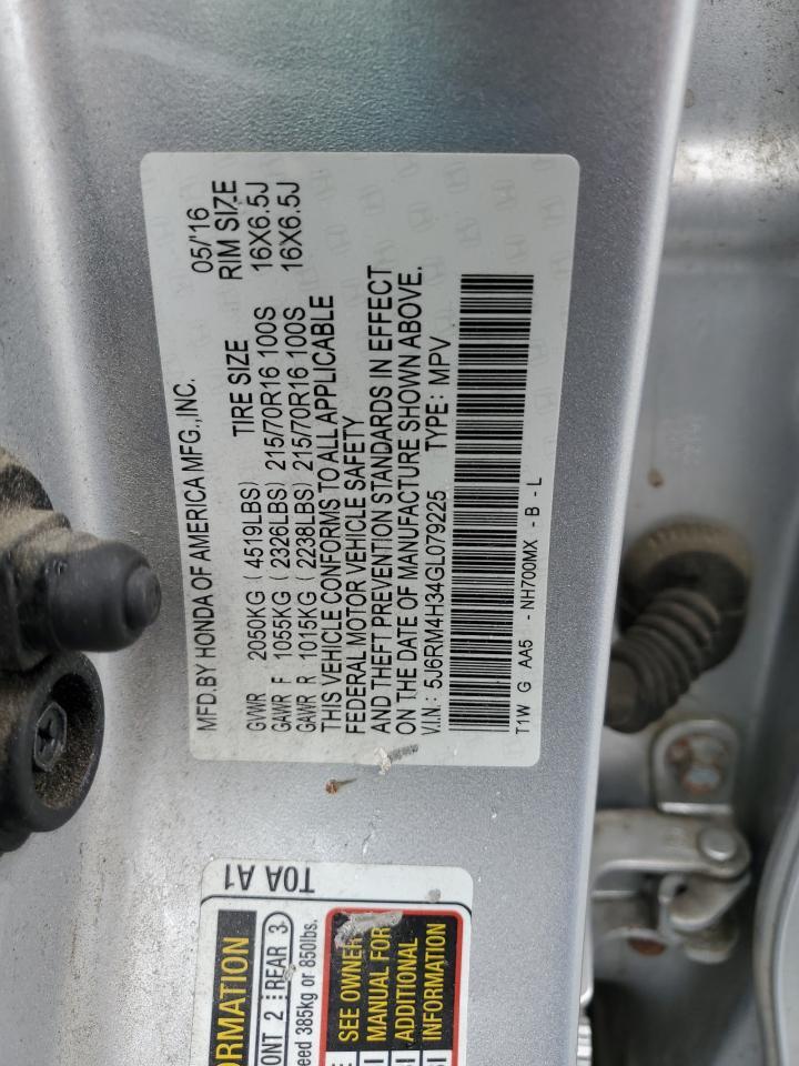 2016 HONDA CR-V