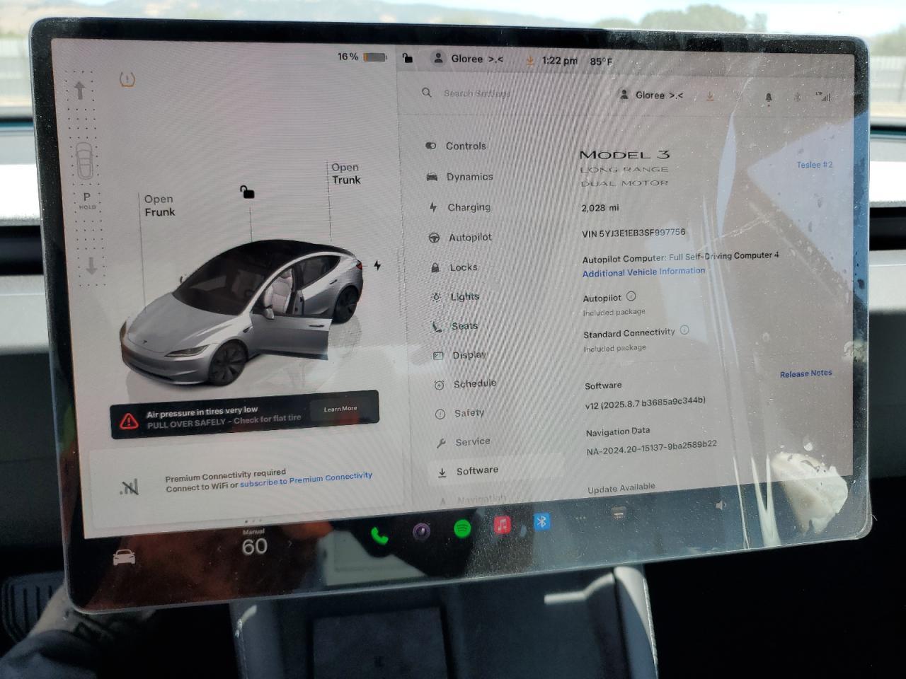 2025 TESLA MODEL 3