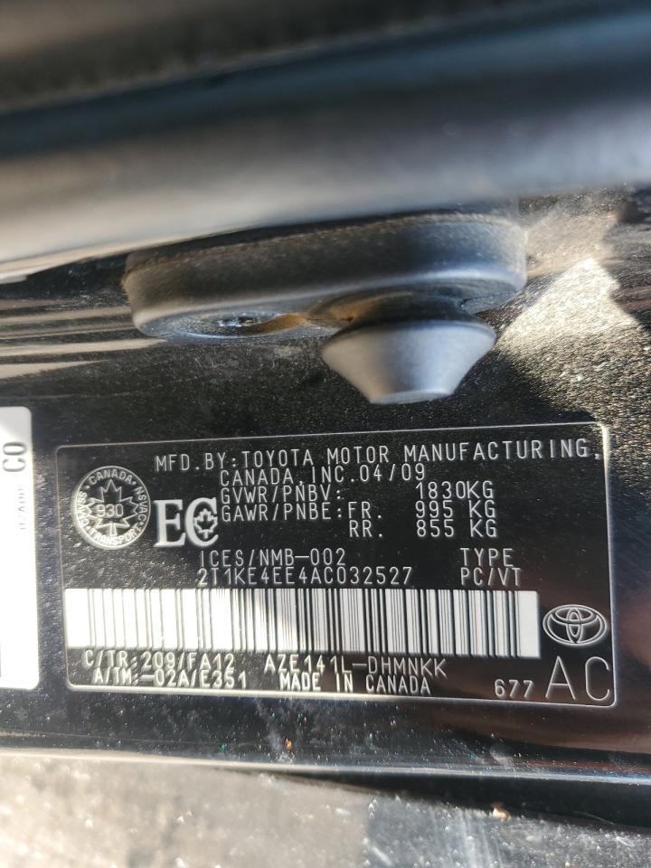 2010 TOYOTA MATRIX