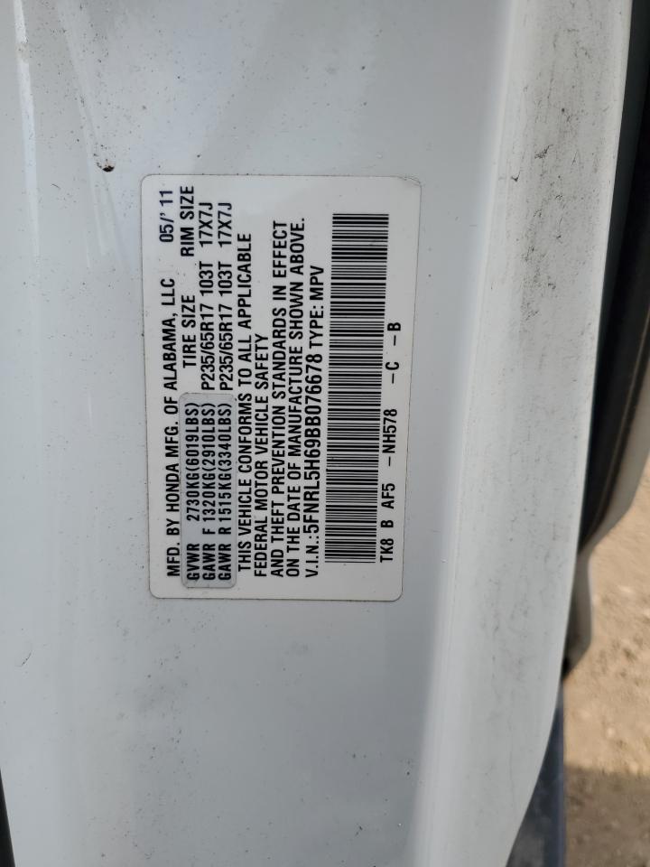 2011 HONDA ODYSSEY