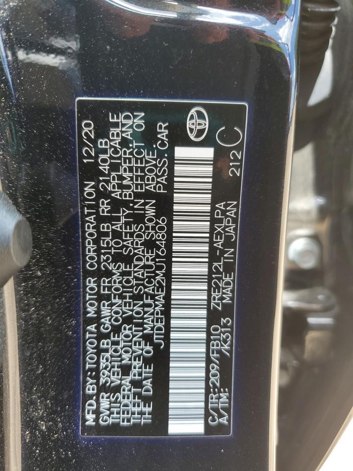 2021 TOYOTA COROLLA