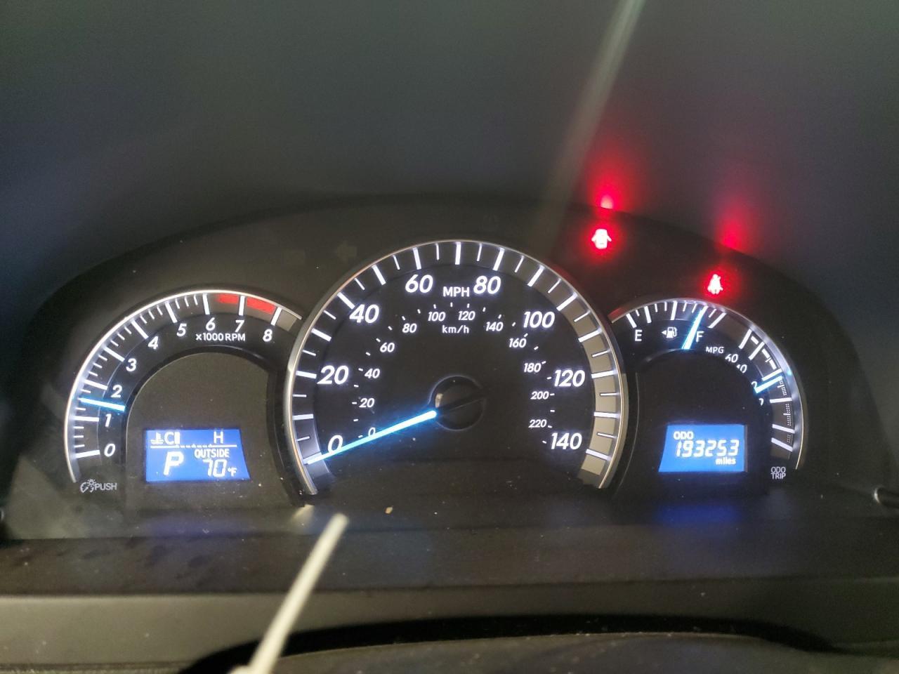 2012 TOYOTA CAMRY