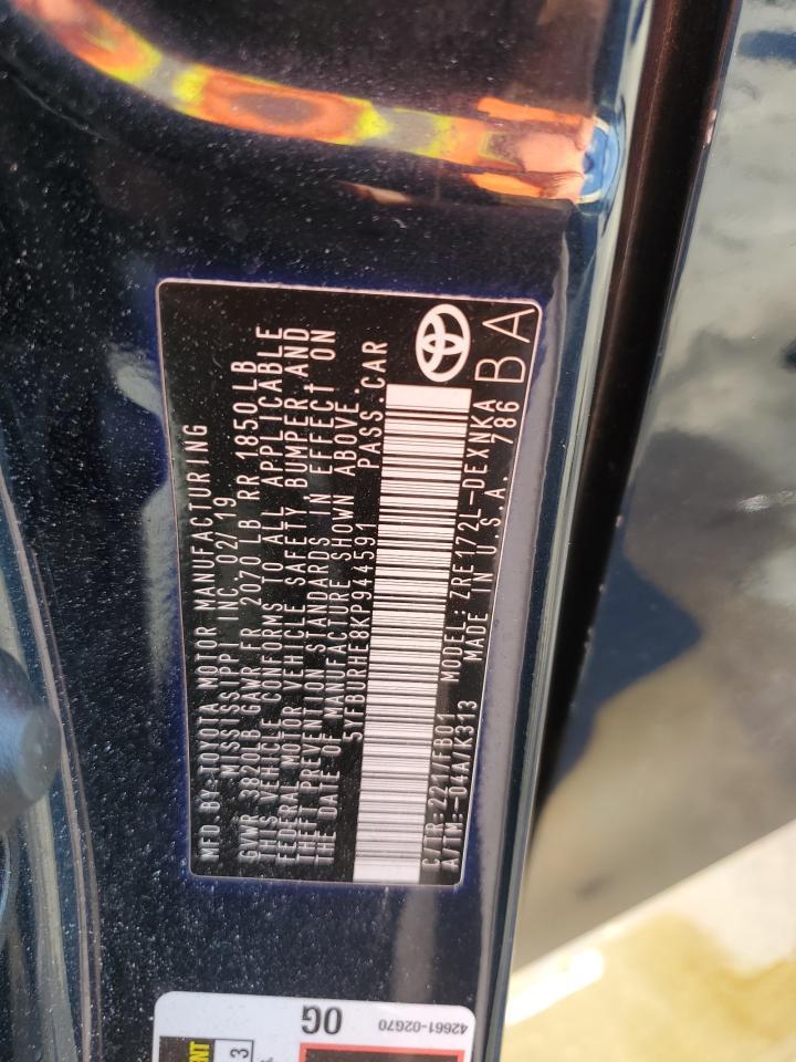 2019 TOYOTA COROLLA
