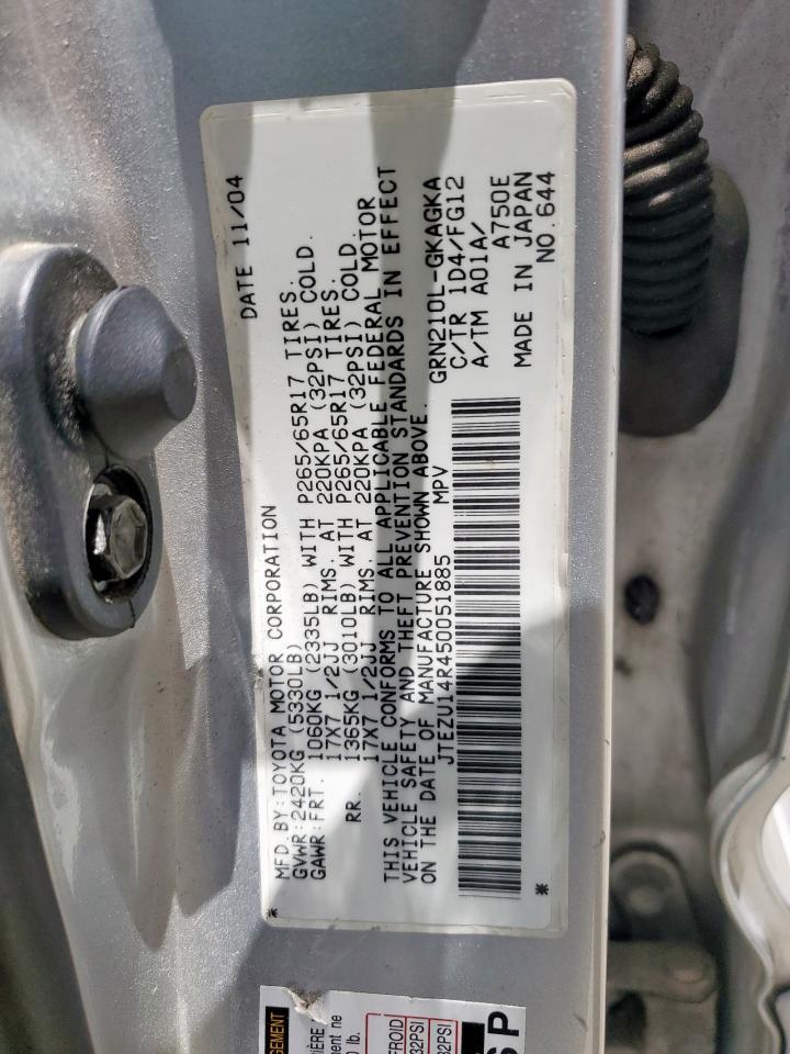 2005 TOYOTA 4Runner