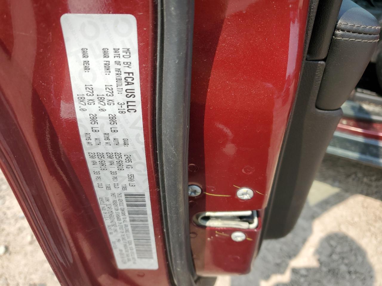 2019 JEEP CHEROKEE