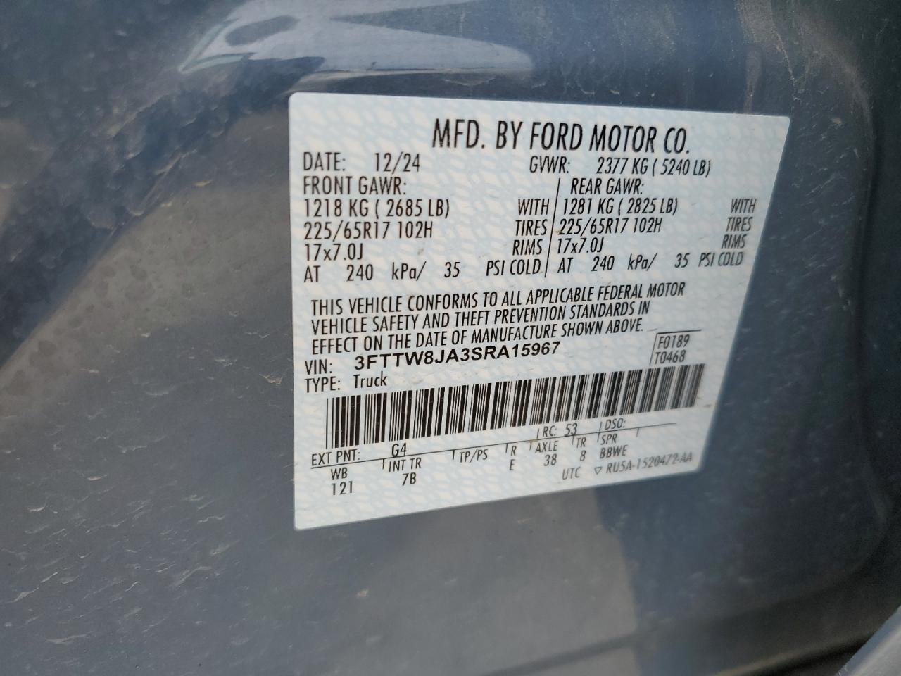 2025 FORD Maverick