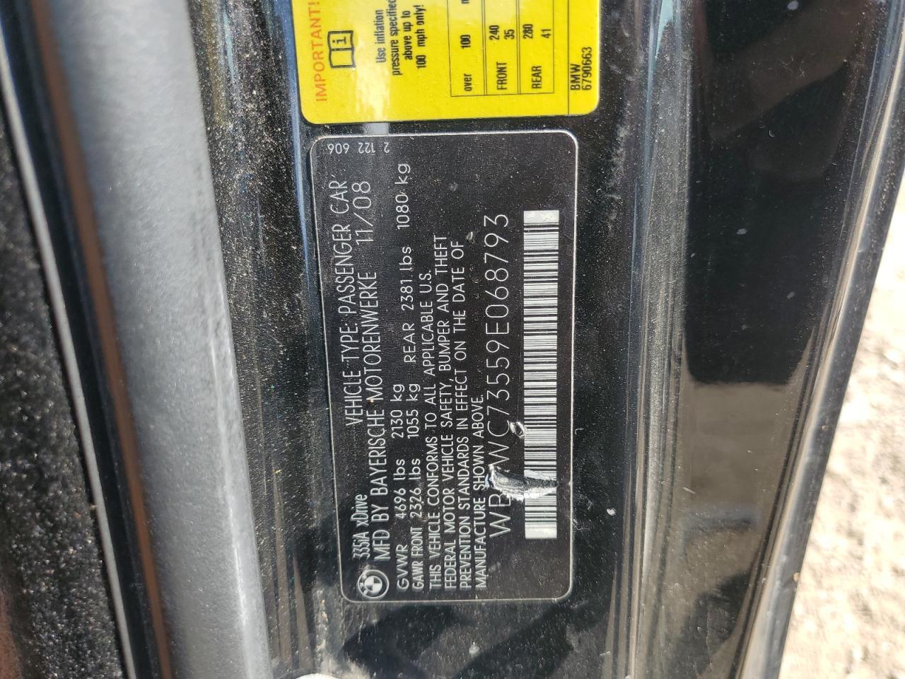 2009 BMW 3 SERIES