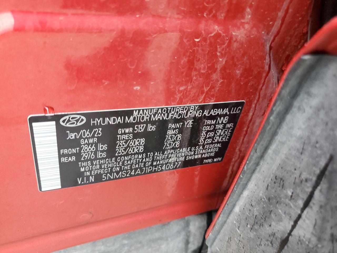 2023 HYUNDAI SANTA FE