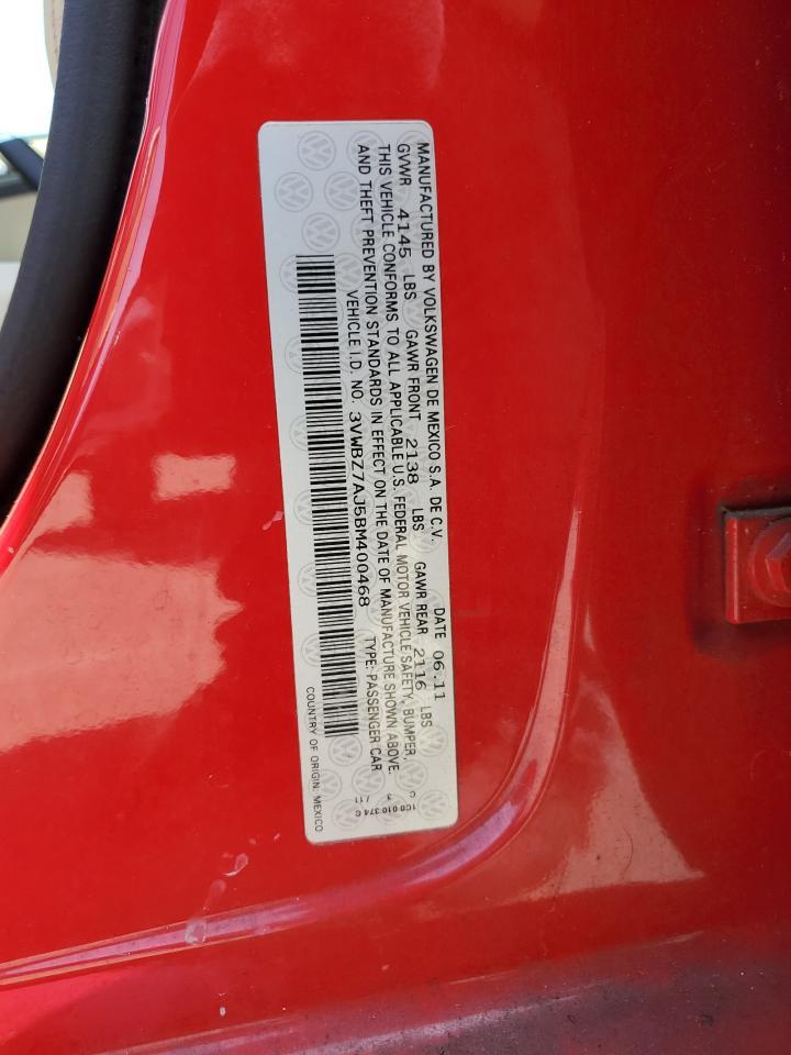 2011 VOLKSWAGEN JETTA