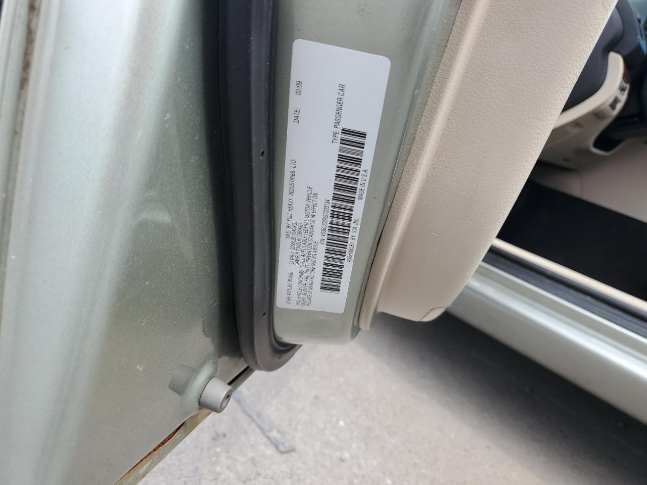 2009 SUBARU Legacy