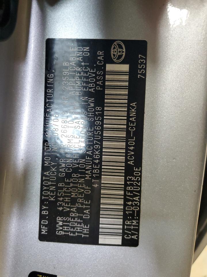 2007 TOYOTA CAMRY