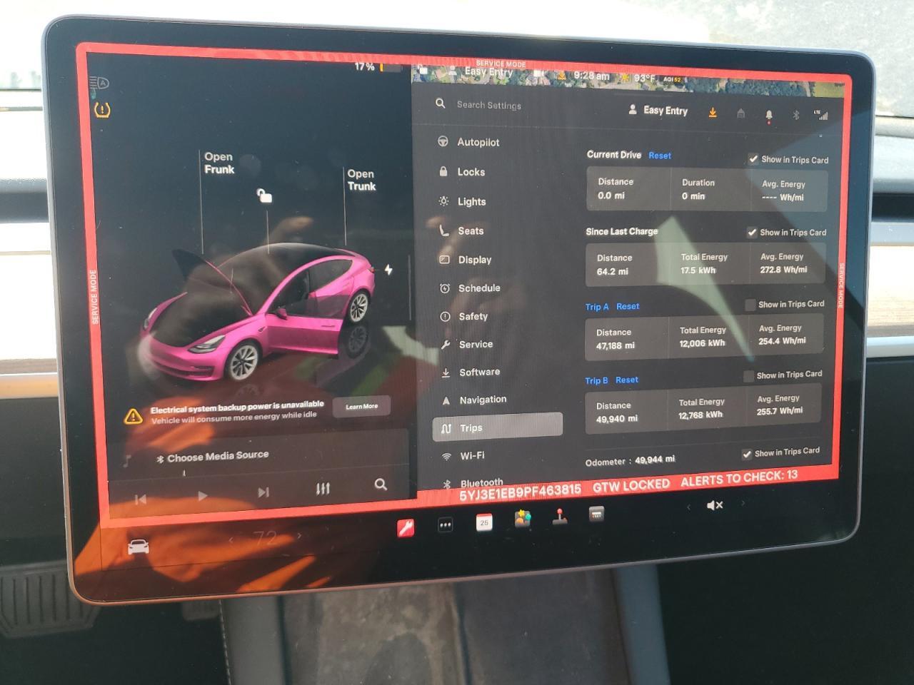 2023 TESLA MODEL 3