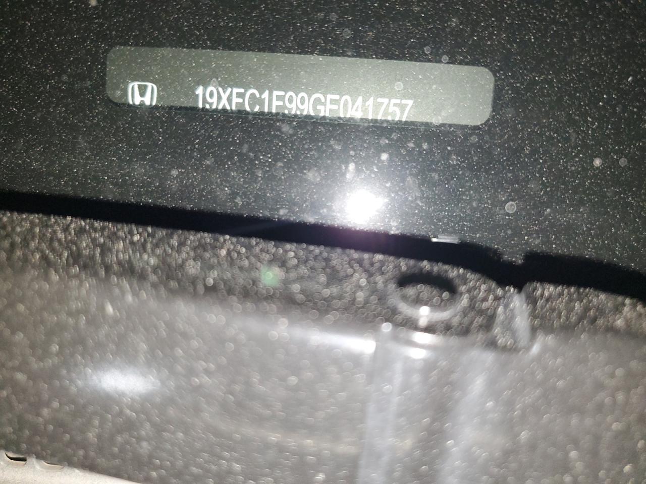 2016 HONDA CIVIC