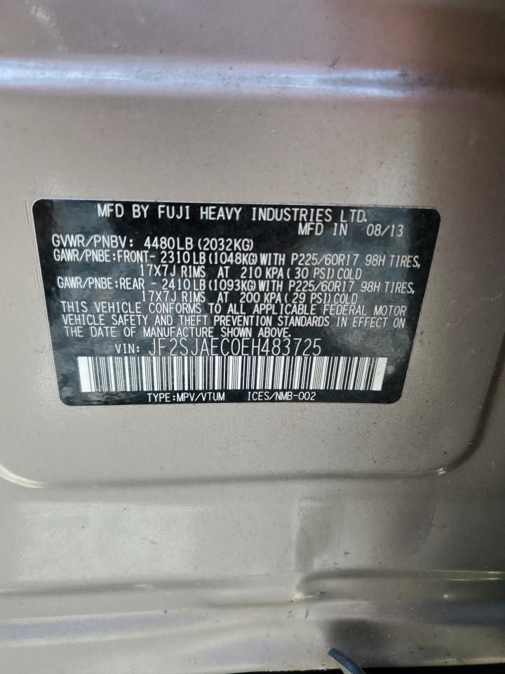 2014 SUBARU FORESTER