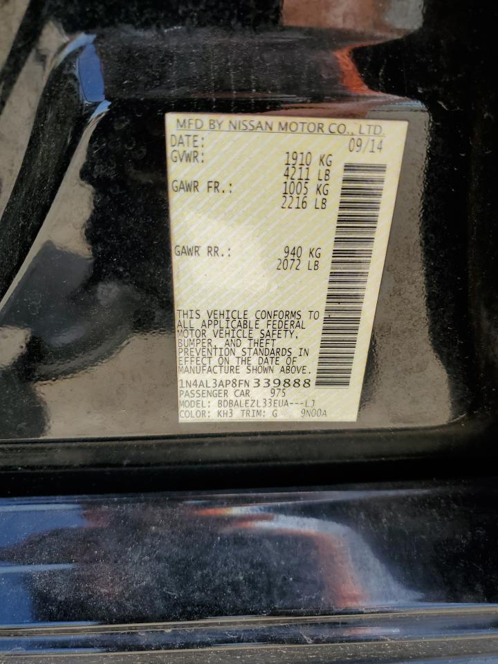 2015 NISSAN ALTIMA